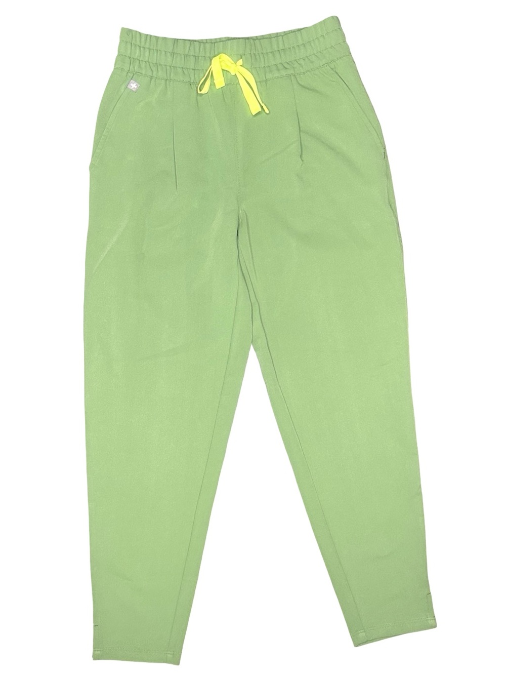 Women’s FIGS Lille Slim Scrub Pants in limited edition color 5502 Matcha XSP